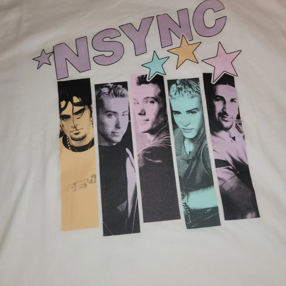 NSYNC White Graphic Tee - Picture 1 of 4
